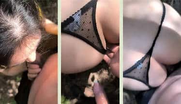 【极品乱伦】带着小姑去野战❤️后入操的美臀直颤抖 没想到最后竟然让我口爆【550M】