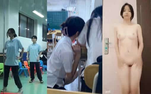 班上女生给男朋友录制的裸舞❤️附带学校舞蹈教室排练特写她大屁股【37M】