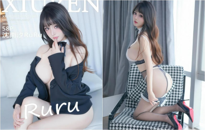 秀人网 No.11203 沈南汐RuRu 黑丝巨乳OL 白色蕾丝内衣【59P+276M】